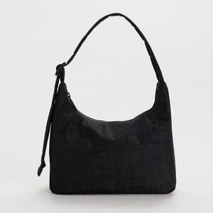Baggu Nylon Mini Shoulder Bag in Black